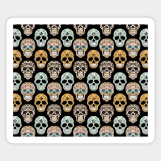 Colorful skulls Sticker